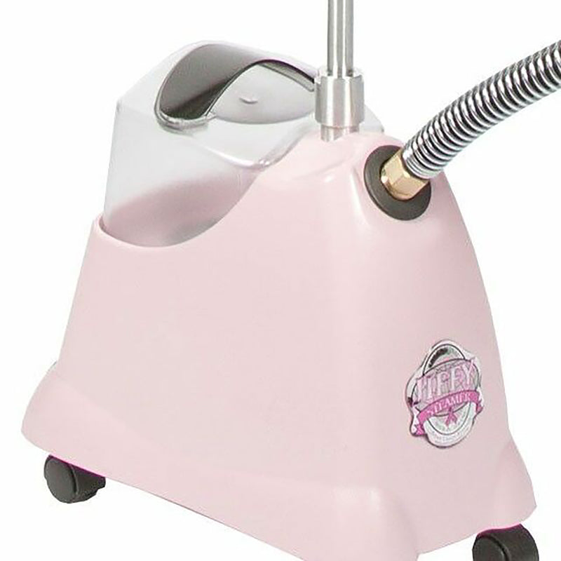 JIFFY CLEANING STEAMER, 120V, 5.5' HOSE 3/4 GAL RESERVOIR, METAL BRUSH HEAD