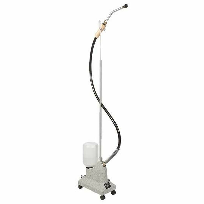 JIFFY GARMENT STEAMER, 120V, 5.5' HOSE, 1 GAL RESERVOIR, METAL BRUSH HEAD