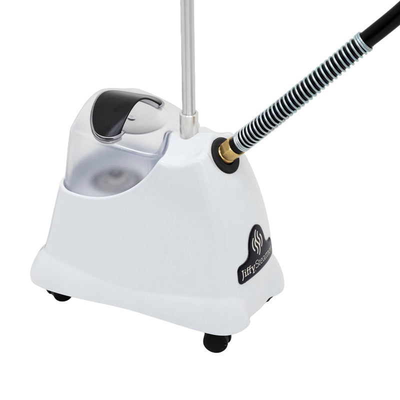 JIFFY CLEANING STEAMER, 120V, 5.5' HOSE 3/4 GAL RESERVOIR, METAL BRUSH HEAD
